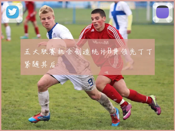 五大联赛机会创造统计B费领先丁丁紧随其后