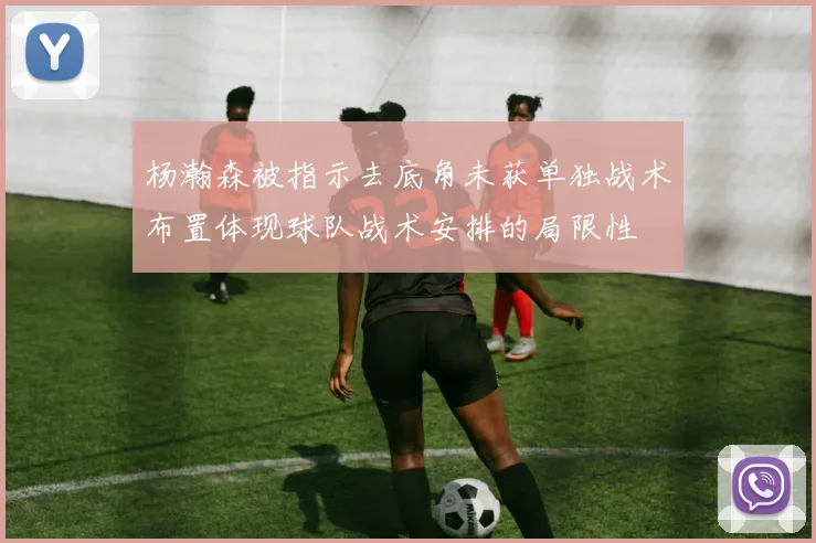 杨瀚森被指示去底角未获单独战术布置体现球队战术安排的局限性